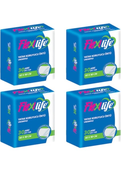 Hdg One Size Köpek Tuvalet Pedi 60X90 cm 30'lu 4 PAKET(120 Adet)