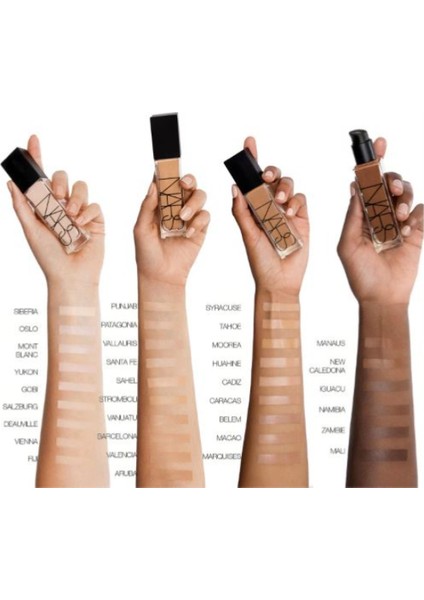 Natural Radiant Longwear Foundation-Yukon modelleri