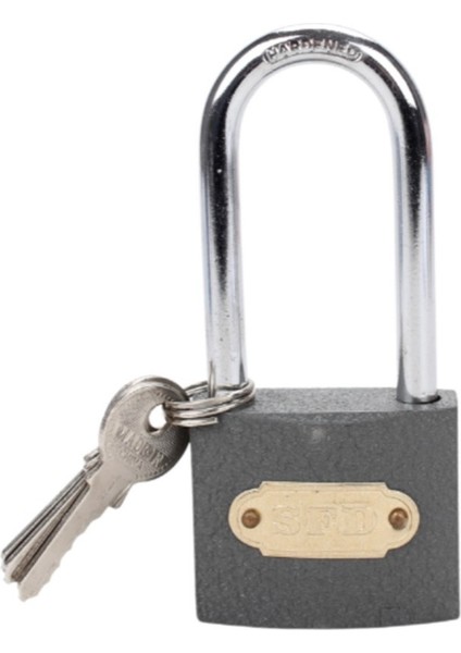 Asma Kilit Gri Uzun 50 mm