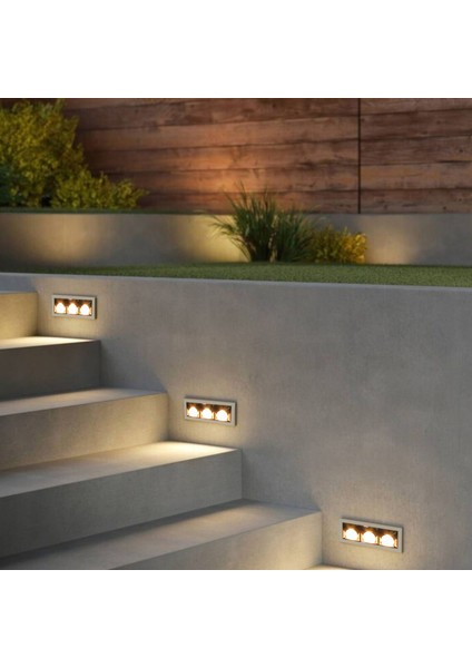 Jüpiter 3 x 4 Watt Üçlü Sıva Altı LED Spot LS494 - S