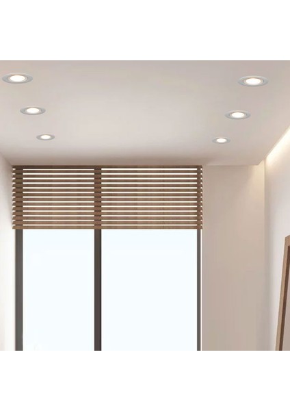 Jüpiter Sıva Altı 5W 3000K Hareketli LED Spot LS458 fırsatları