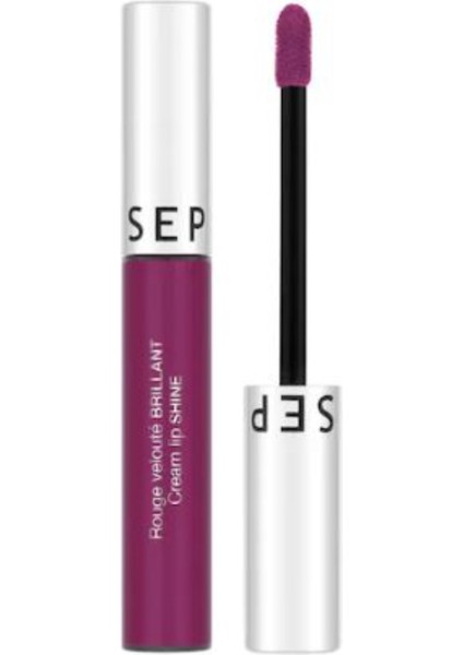 Cream Lip Shine Likit Ruj- 10. Black Cherry - 5 ml
