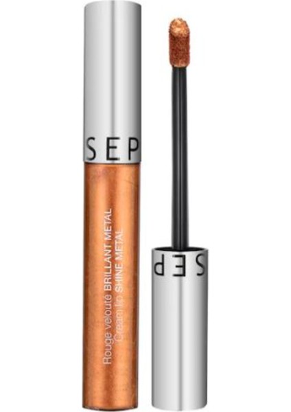 Cream Lip Shine Metal Ruj-25 Gold Option - 5 ml