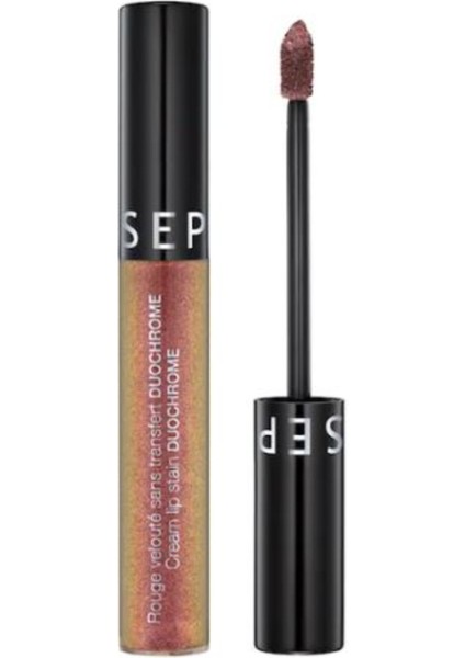 Cream Lip Stain Duo CHROME-124 Magnetic Sunset (5 Ml)