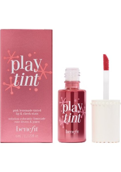 Playtint Likit Dudak ve Yanak Renklendirici 6ml