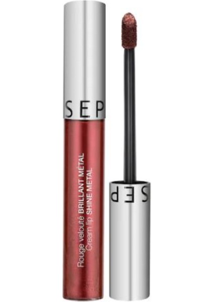 Cream Lip Shine Metal Ruj-24 Spicy Brownie - 5 ml