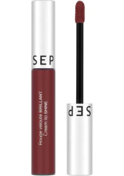 Cream Lip Shine Likit Ruj- 07. Carmine Elixir - 5 ml