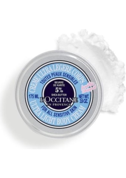 Shea Ince Yapılı Vücut Kremi - Shea Ultra Light Body Cream 175ML