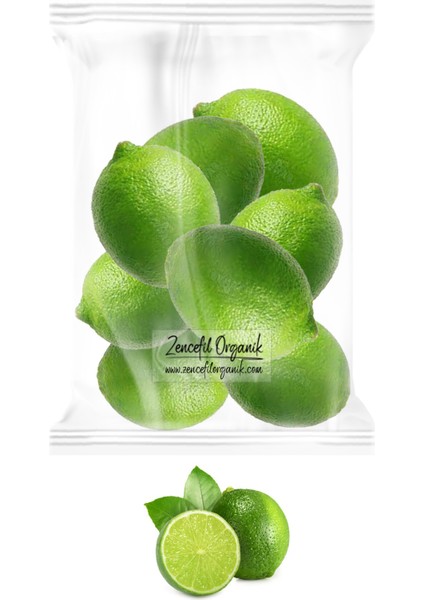 Lime Limon Misket Limonu Lime 8 Adet