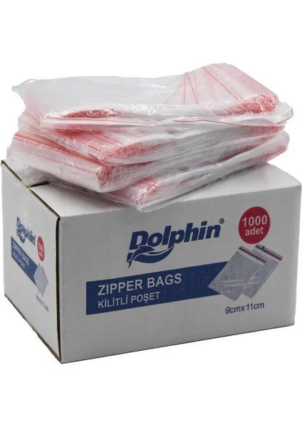 Kilitli Şeffaf Buzdolabı Kilitli Saklama Poşeti 9 x 11 cm 1000'li 3 Kutu modelleri