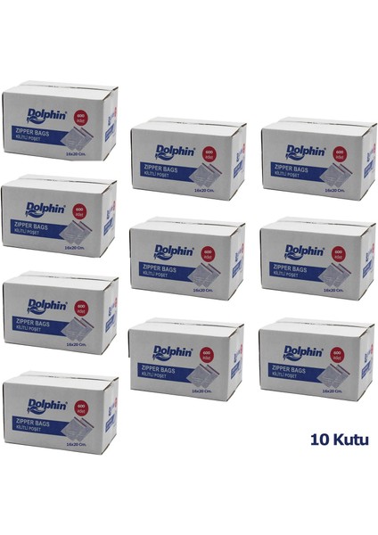 Kilitli Şeffaf Buzdolabı Kilitli Saklama Poşeti 16 x 20 cm 600'lü 10 Kutu fiyatları