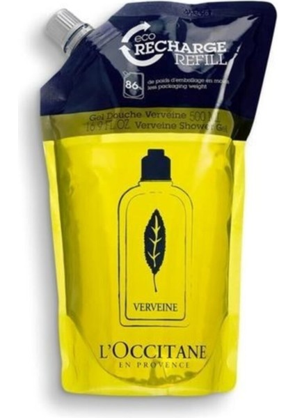 Verbena Duş Jeli Ekolojik & Ekonomik Yedek 500 ml