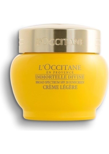 Immortelle Divine Krem Spf 20 - Immortelle Divine Cream Light Texture Spf 20 30 ml