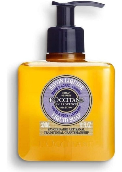 L'occıtane Shea Lavender - Shea Yağı Lavanta Sıvı Sabun 300 ml