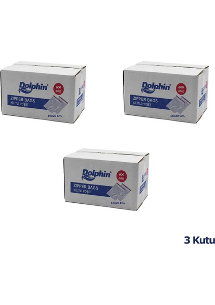 Kilitli Şeffaf Buzdolabı Kilitli Saklama Poşeti 16 x 20 cm 600'lü 3 Kutu fiyatları