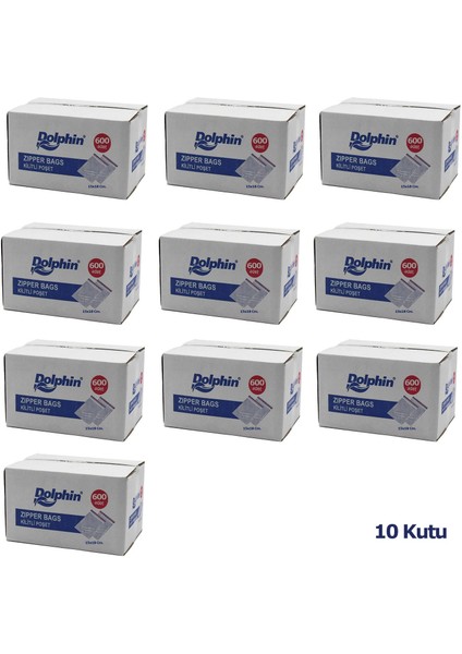 Kilitli Şeffaf Buzdolabı Kilitli Saklama Poşeti Torba - 15X18 Cm. - 600 Adetlik 10 Kutu fiyatları