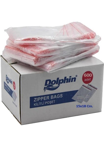 Kilitli Şeffaf Buzdolabı Kilitli Saklama Poşeti Torba - 15X18 Cm. - 600 Adetlik 10 Kutu fırsatları