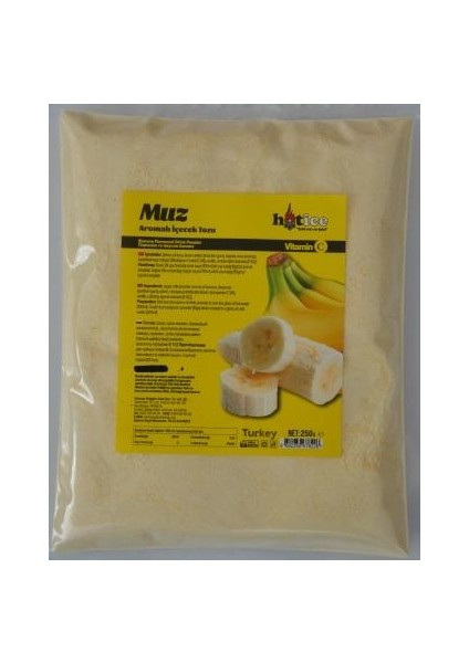 Muz Aromalı Içecek Tozu 250 gr