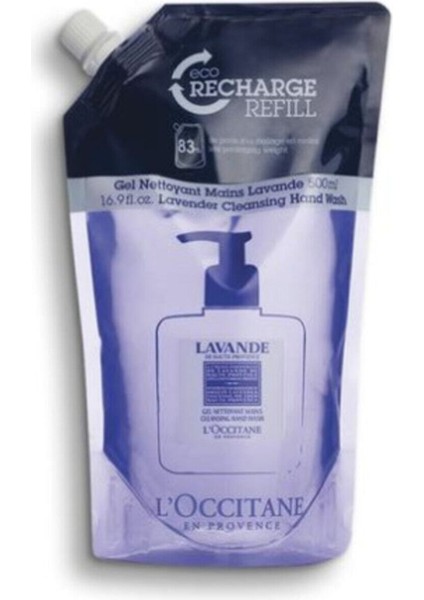 Lavanta El Temizleyici Ekolojik & Ekonomik Yedek - Lavender Hand Wash Eco-Refill 500ML