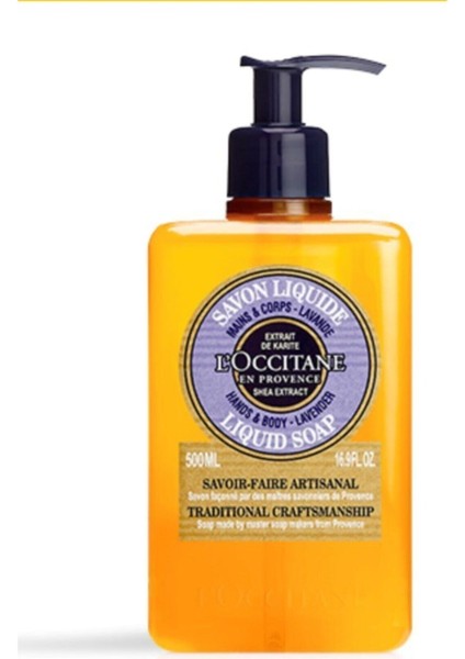 L'occıtane Shea Lavender Hand Liquid Soap - Shea Lavanta Sıvı Sabun 500 ml