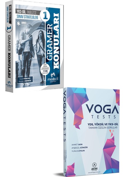 YKS Dil Gramer Konuları + YDT Voga Tests