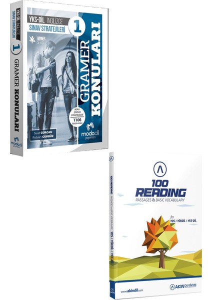 YKS Dil Gramer Konuları + 100 Reading