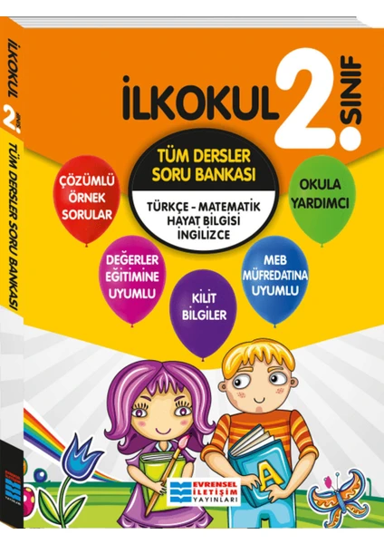 Evrensel İletişim Yayınları  2.Sınıf  Tüm Dersler Soru Bankası