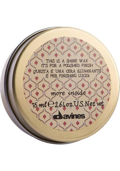 More Inside Shine Parlak Wax 75 Ml