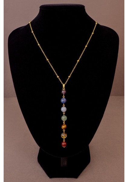 7'li Çakra Taşı Kolye