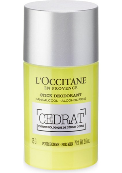 Cédrat Stick Deodorant 75 gr