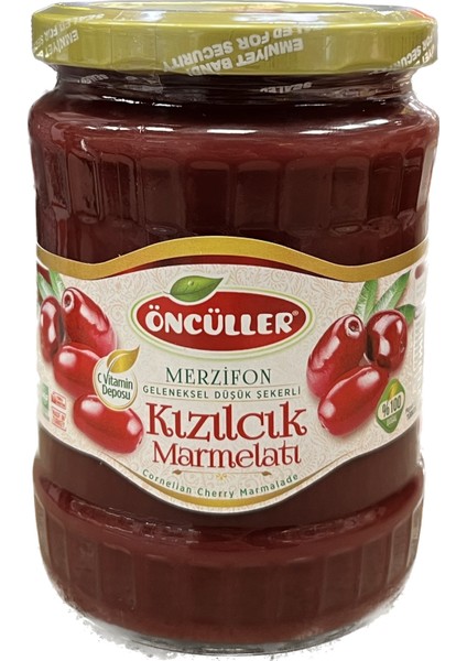 Merzifon Kızılcık Marmelatı 630 gr