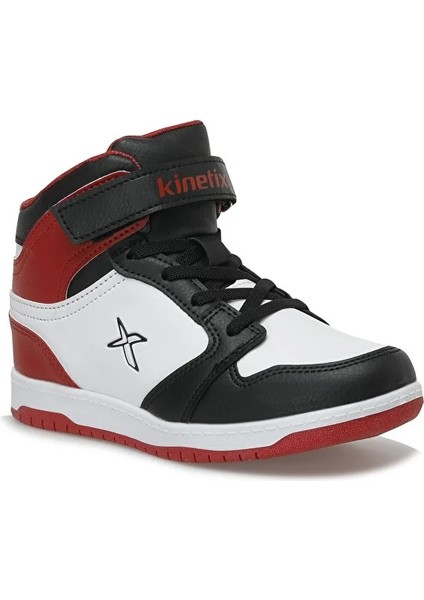 Jones J Hı 2pr Siyah Çocuk Terma Taban Sneaker Blekli Spor Ayakkabı Siyah Kırmızı