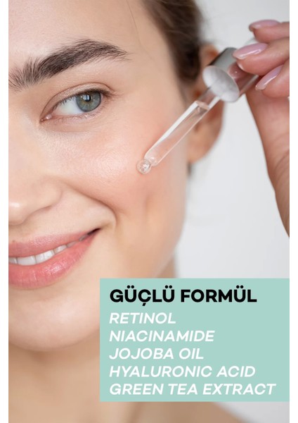 Siyah Nokta ve Niacinamide + Retinol Serum 30ML