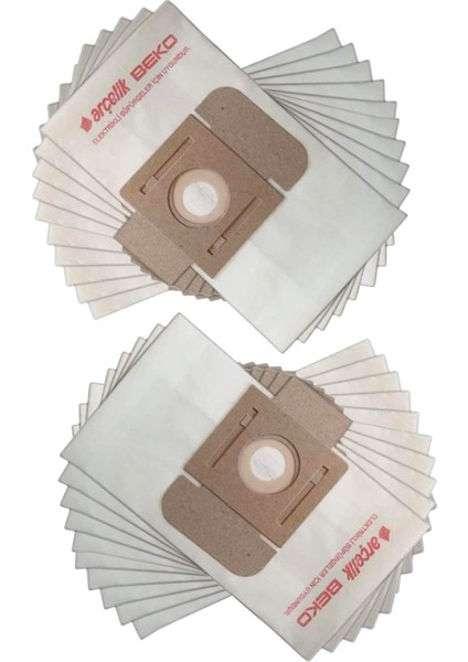 Beko Bks 2520 Süpürge Toz Torbası 20 Adet Kağıt