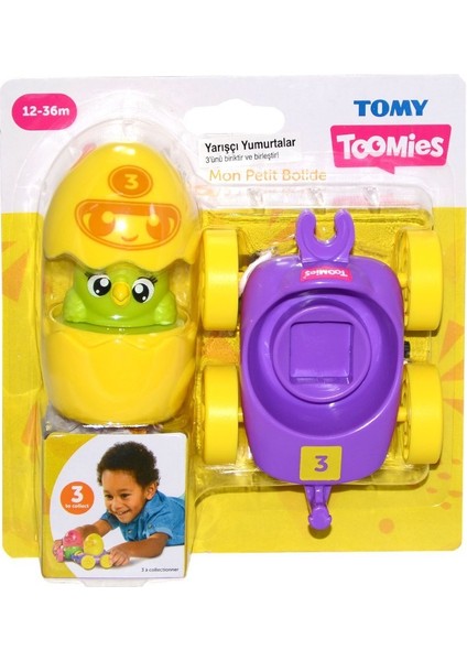 73088 Tomy, Yarışcı Yumurtalar, 12-36 Ay
