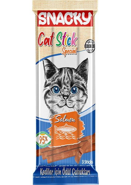 Snackysomonlu 3*5gr Stick Kedi Ödülü