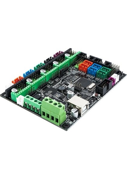 Roba Makerbase Mks Gen L V2.1 3D Yazıcı Kontrol Kartı Lazer Cnc 5x Step Motor Sürücü Ramps A4988 DRV8825