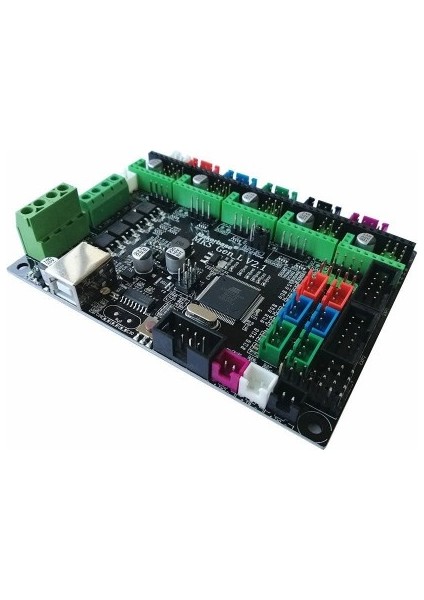 Roba Makerbase Mks Gen L V2.1 3D Yazıcı Kontrol Kartı Lazer Cnc 5x Step Motor Sürücü Ramps A4988 DRV8825