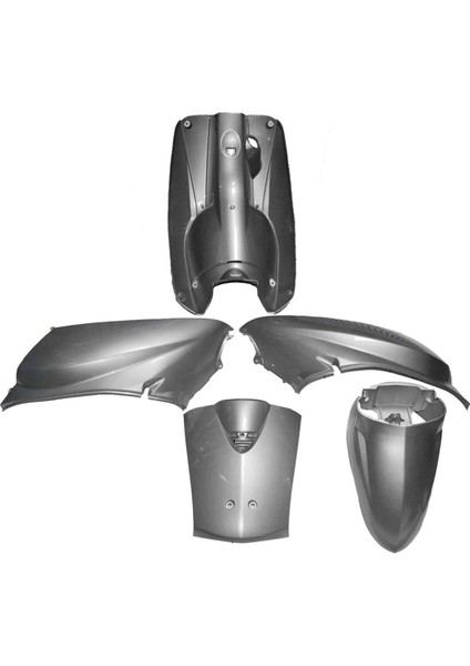 Today Uyumlu Kaporta Seti Gri 5 Parça