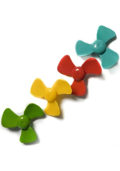 Roba 60MM 3 Kanat Oyuncak Pervane Rüzgar Gülü Su Botu Rc Dıy Motor Propeller