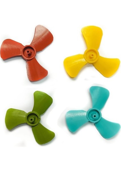Roba 60MM 3 Kanat Oyuncak Pervane Rüzgar Gülü Su Botu Rc Dıy Motor Propeller