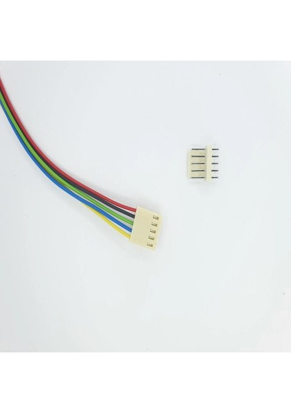 Sanec 2,54MM 5 Pin 2510 Kablolu Dişi Konnektör + 180D Erkek Pcb Tipi 20CM - 0,50MM