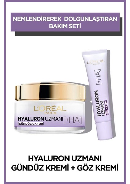 L'oreal Paris Hyaluron Uzmanı Gündüz Kremi & Göz Kremi