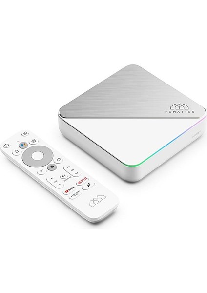 Box R 4K Plus Lisanslı Android Tv Box (4GB Ram/32GB Depolama)