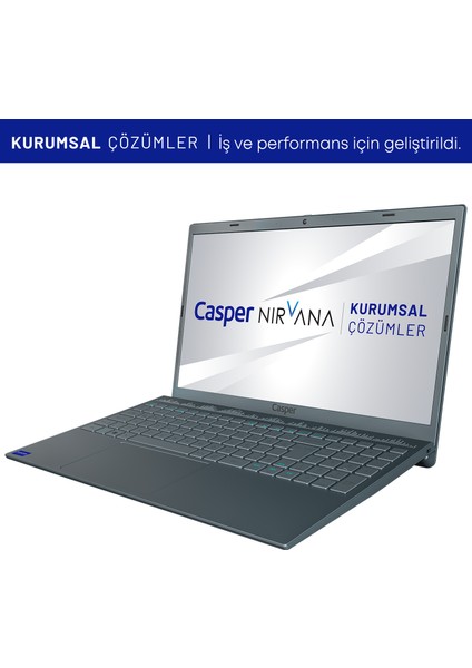 Nirvana C600.1115-8V00X-G-F Intel Core i3-1115G4 8GB RAM 500GB SSD GEN4 Freedos