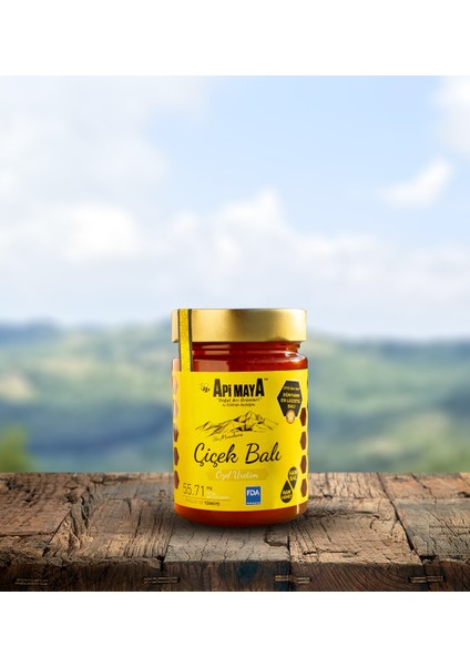 Kaz Dağları Özel Üretim Çiçek Balı 455 gr