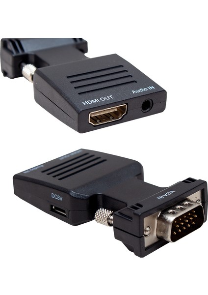Powermaster PM-4276 Audıo Çıkışlı VGA To HDMI Çevirici Adaptör fiyatları
