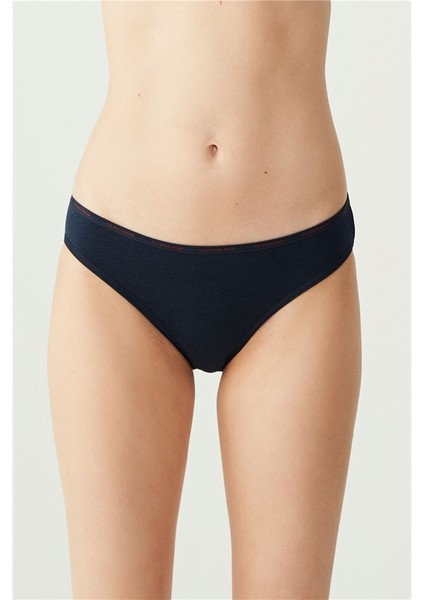 5'li Paket Kadın Düşük Bel Slip Pamuklu Karışık Renkli modelleri