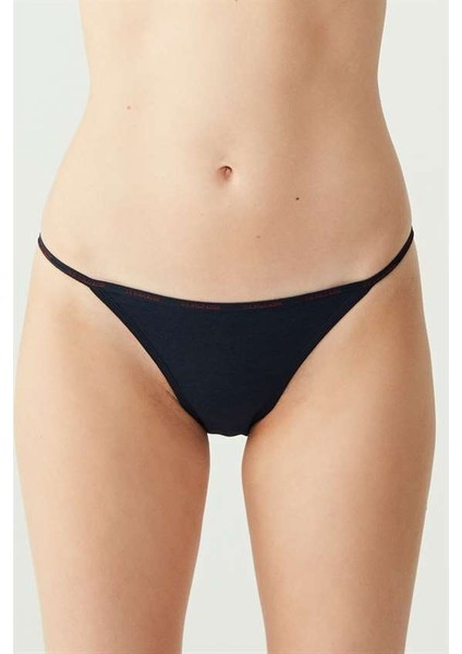 Siyah Beyaz Ten Ince Kenar 5'li Ekonomik Paket Kadın Slip fırsatları