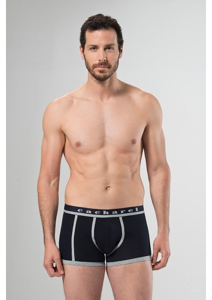 Pamuklu Likralı 2'li Erkek Boxer